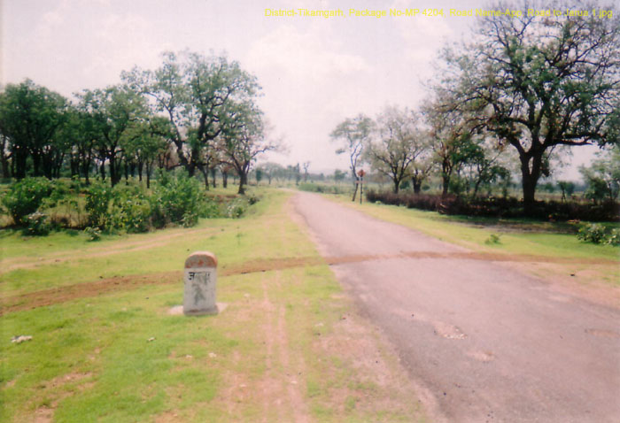 District-Tikamgarh, Package No-MP 4204, Road Name-App. Road to Jarua 1